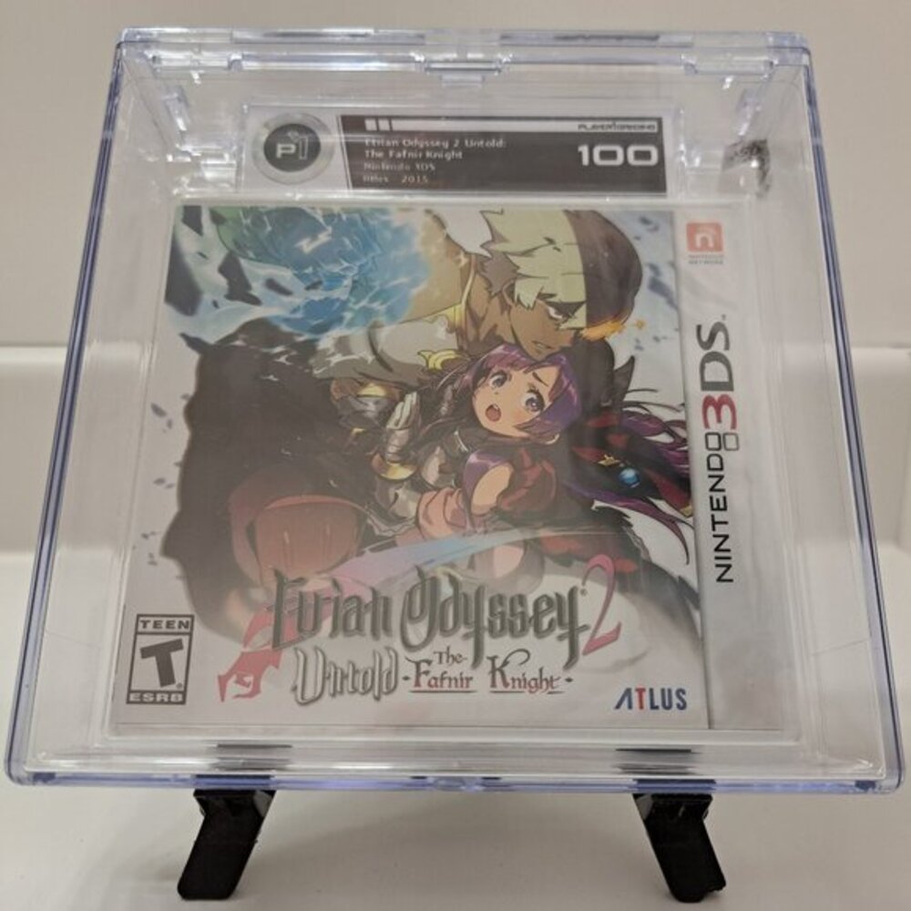 Brand New Sealed Nintendo 3DS Etrian Odyssey 2 Untold: The Fafnir Knight  Graded